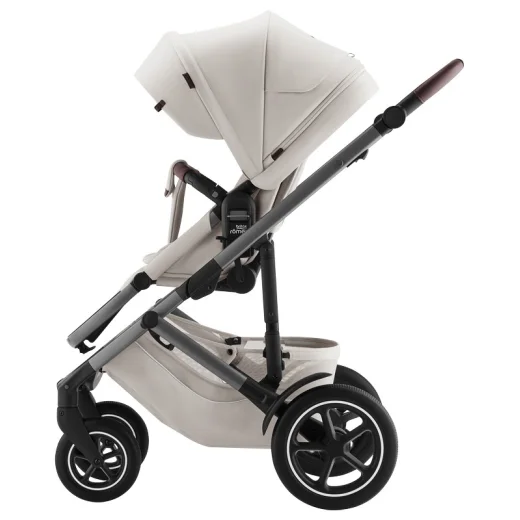 Комплект 3в1 Britax Roemer коляска SMILE 5Z LUX|Soft Taupe + автокресло BABY-SAFE PRO Space Black