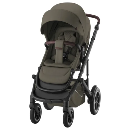 Комплект 3в1 Britax Roemer коляска SMILE 5Z LUX,Urban Olive + автокресло BABY-SAFE PRO Space Black