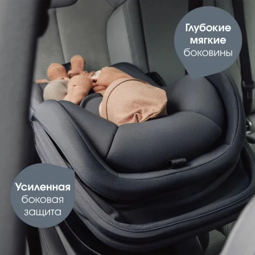 Комплект 3в1 Britax Roemer коляска SMILE 5Z LUX|Warm Caramel + автокресло BABY-SAFE PRO Space Black