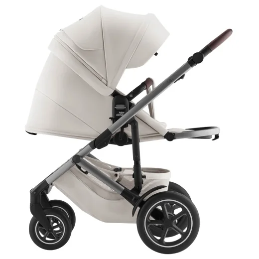 Комплект 3в1 Britax Roemer коляска SMILE 5Z LUX|Soft Taupe + автокресло BABY-SAFE PRO Space Black