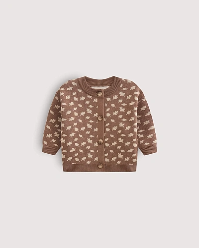 Кардиган детский Loomknits Листочки LW5302
