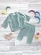 Велюровый комплект Mjolk Baby Blue