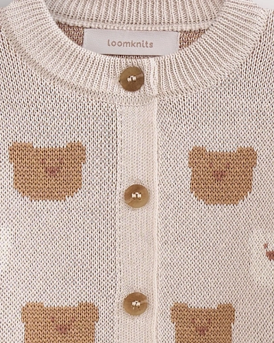 Кардиган детский Loomknits Мишки LW5206