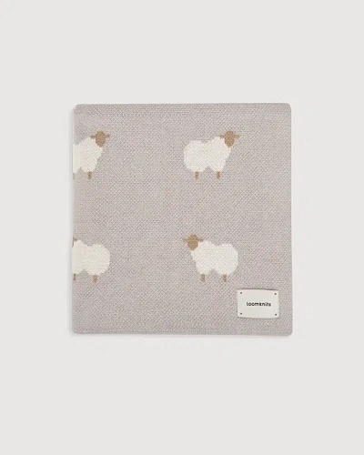 Плед детский Loomknits Animal Sheeps (80x120)