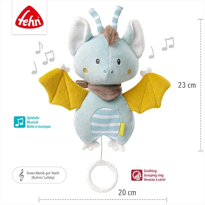 Игрушка-подвеска FEHN музыкальная Летучая мышь