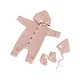 Комплект 3в1 Mimibaby с капюшоном, меринос