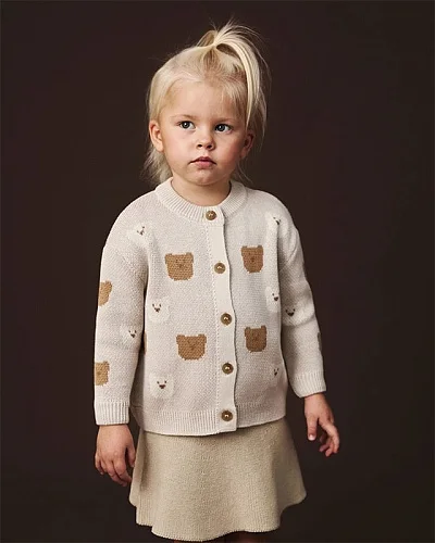 Кардиган детский Loomknits Мишки LW5206