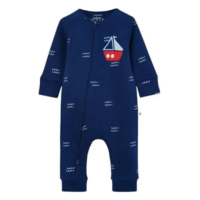 Комбинезон GRIFILS "Синее море" с открытой ножкой