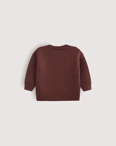 Кардиган детский Loomknits Шоколад LW5311