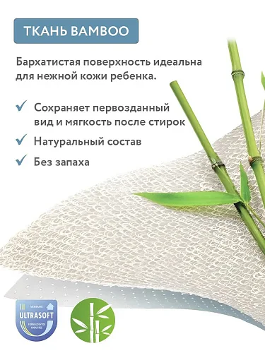 Наматрасник непромокаемый Perina Bamboo Waterproof Comfort