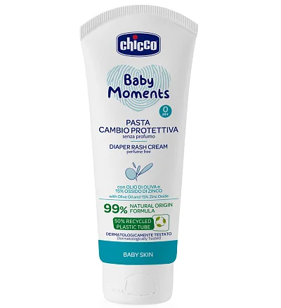 Крем от опрелостей Chicco Baby Moments 100мл