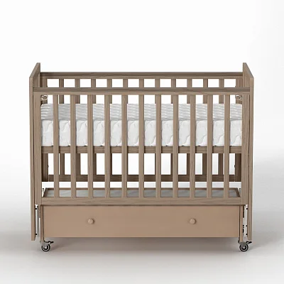 Кроватка Antemi Classic Sleep Premium с маятником и ящиком 120*60