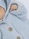 Комплект 3в1 Mimibaby с капюшоном, хлопок
