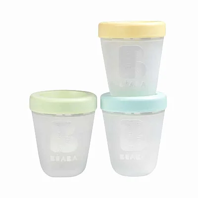 Набор силиконовых контейнеров Beaba Portions Silicone (3 шт.)