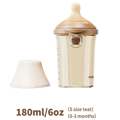 Бутылочка NICE PAPA антиколики/широкое горло 180 мл/ соска 0-3 мес