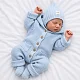 Комплект 3в1 Mimibaby с капюшоном, хлопок