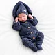 Комплект 3в1 Mimibaby с капюшоном, хлопок