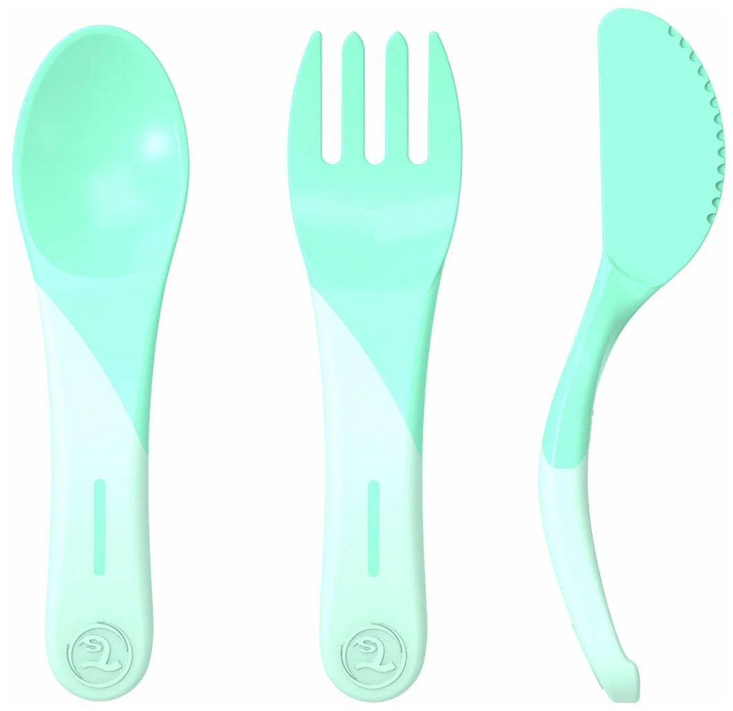 orig (2) Набор приборов Twistshake (Learn Cutlery). Возраст 6+m 1