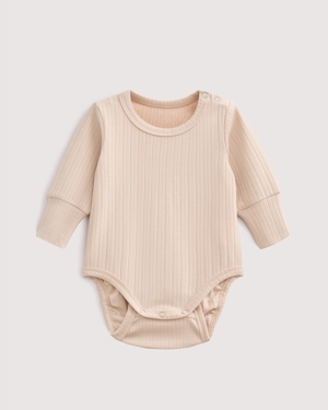 Боди детское Loomknits Латте