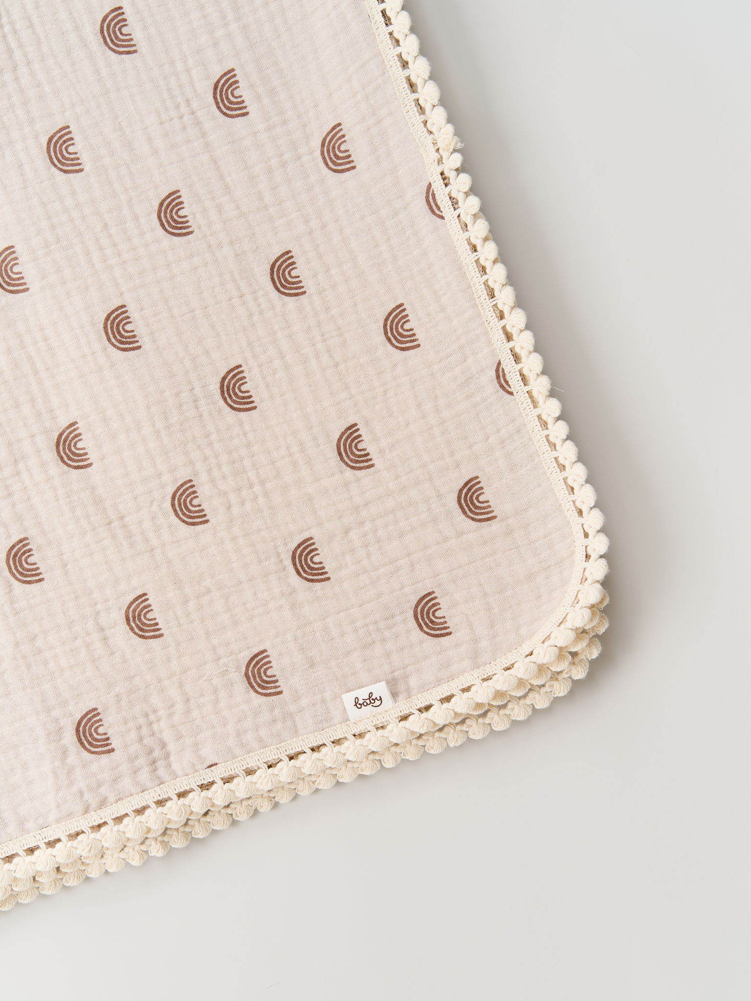 Плед муслиновый BUNGLY "Радуга" 3