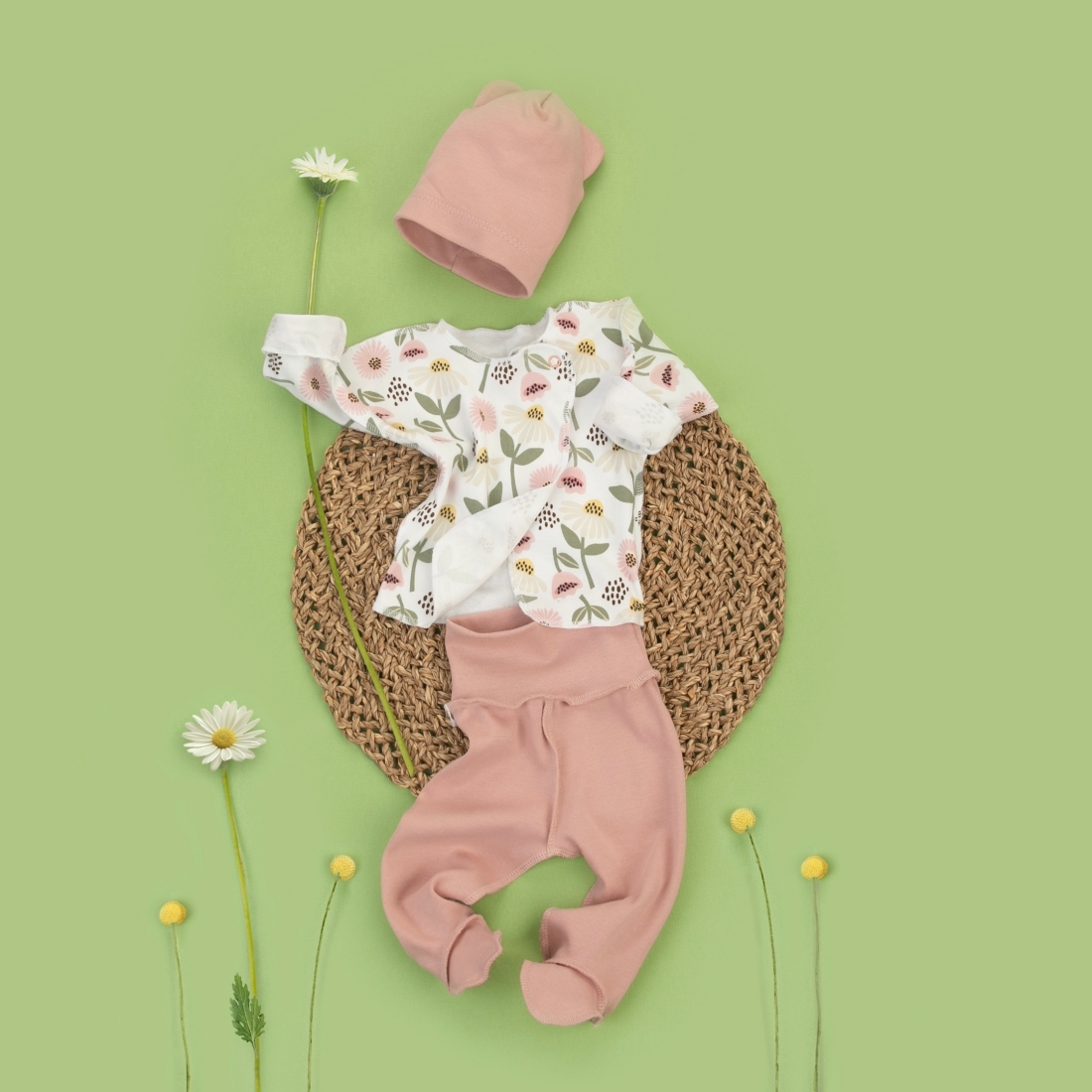 Комплект 3 предмета Швейная Династия "Любимые ромашки-1" 1