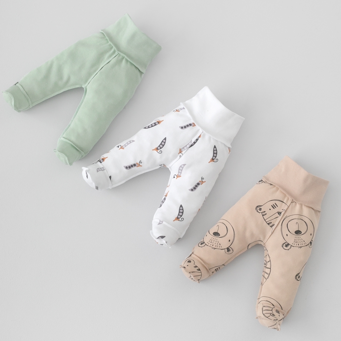 6658314303_optsitee62a8e87-f933-11ed-83e7-a86cd30c6469 Ползунки на поясе Швейная Династия, 3шт/уп 1