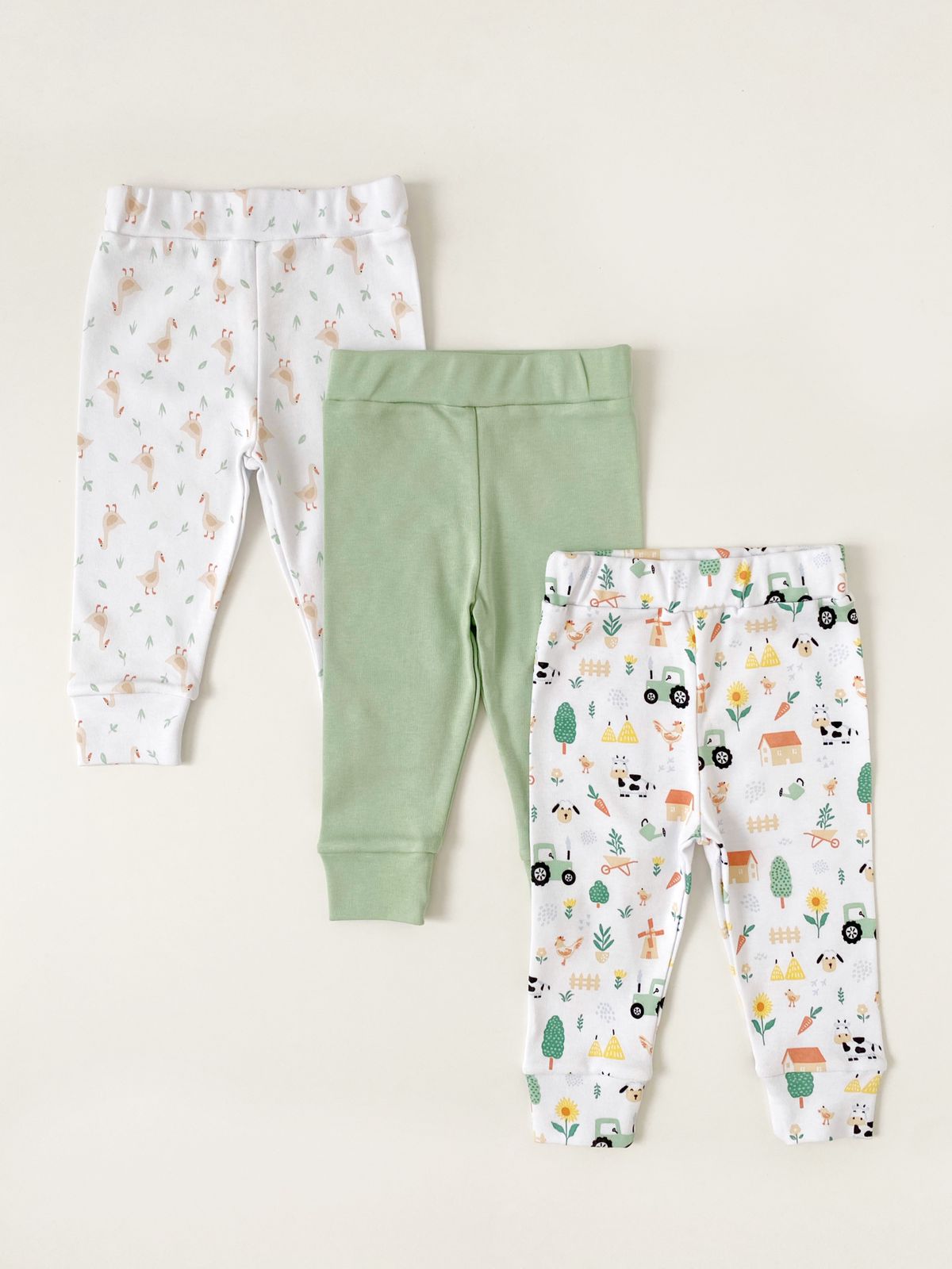 2C51B12D-6D0F-4E75-9350-A3BE5C6CCCB1 Набор из трех штанишек I love Carrot "Nature" 1