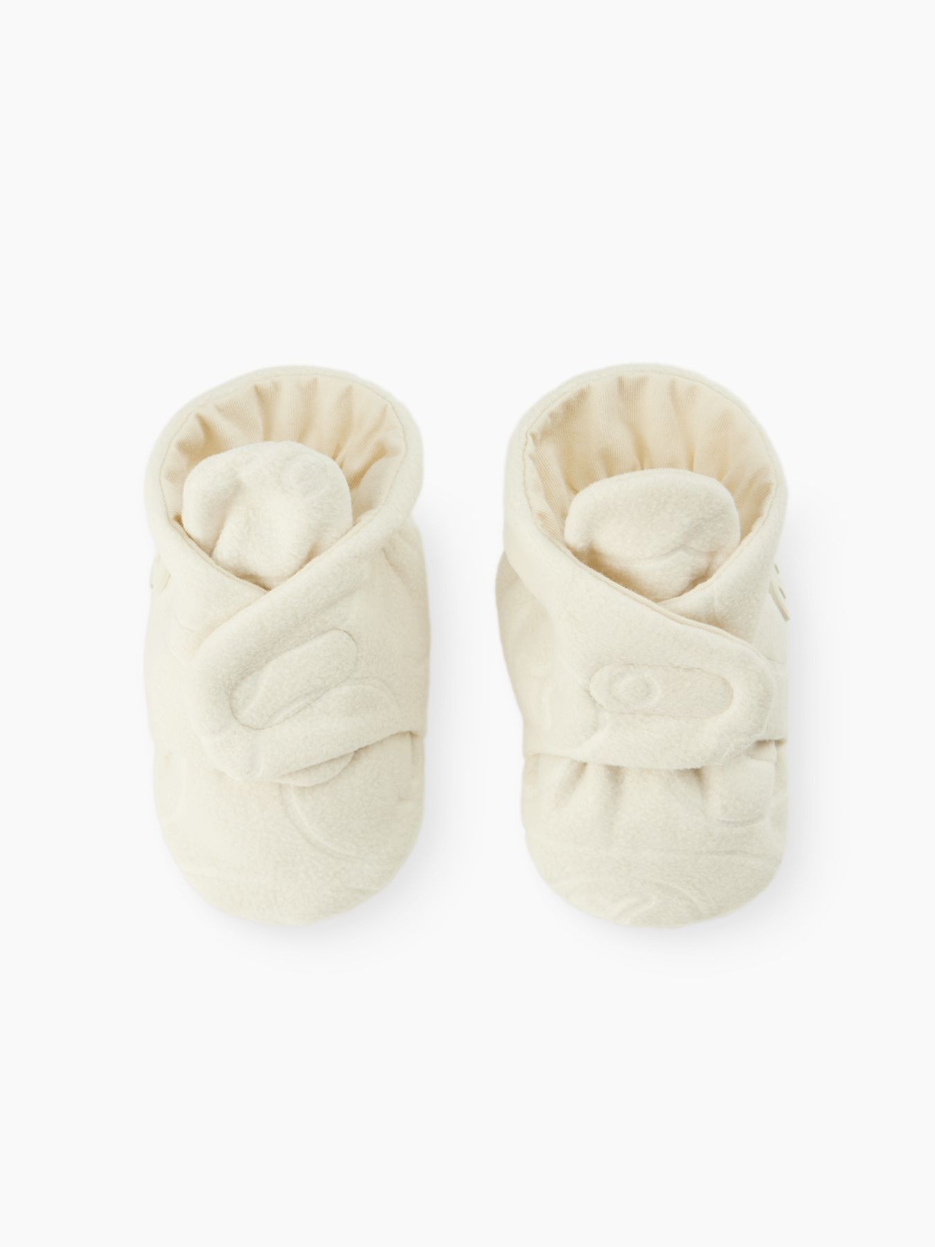 Носки пинетки Happy Baby флис 1