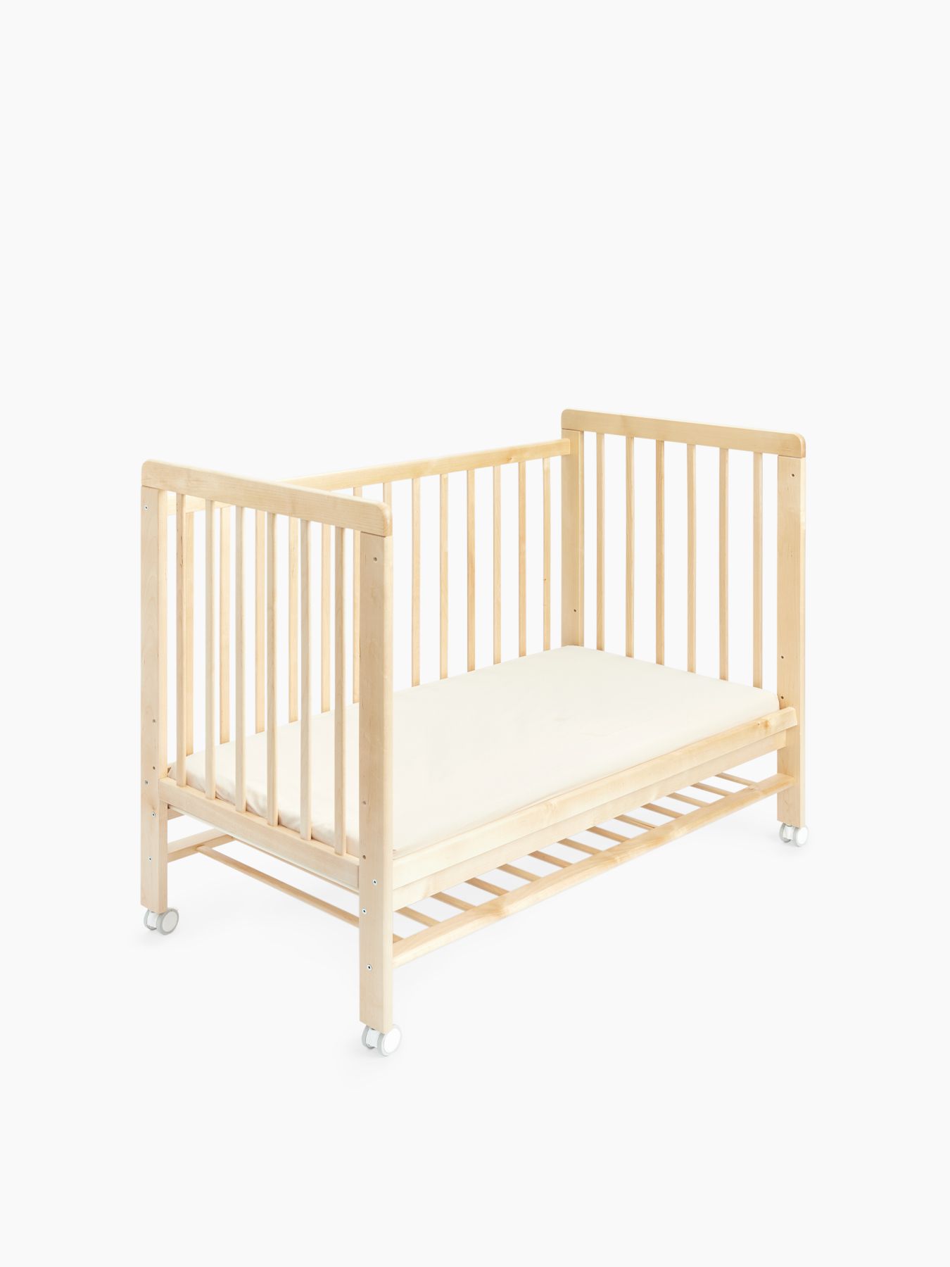 95046_natural_21 Кроватка детская Happy Baby MIRRA LIGHT c матрасом и простынёй 16