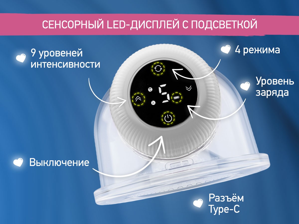 breast_pump_for_bra_white_d9ec177083 Молокоотсос электрический носимый Roxy Kids 6