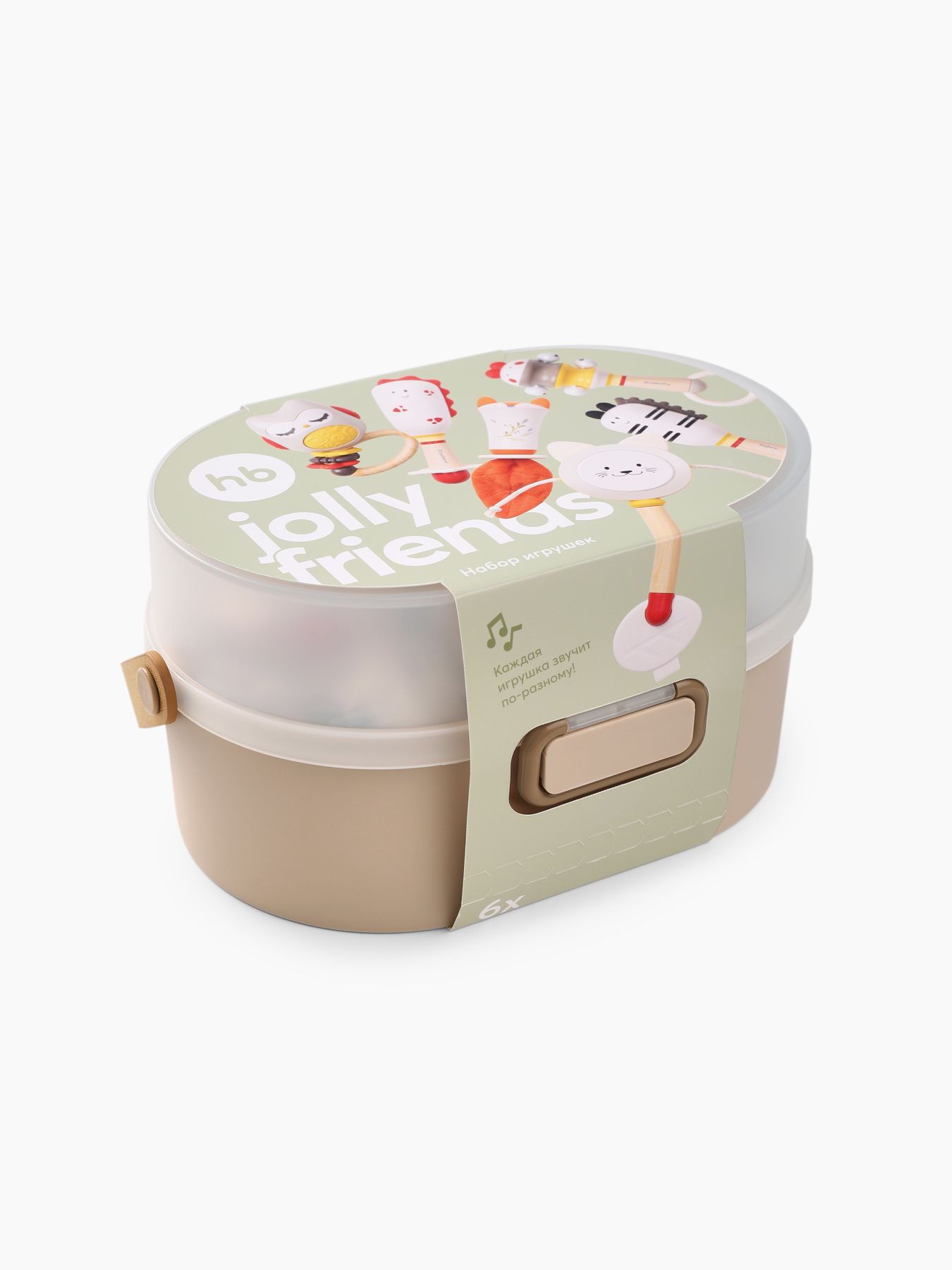 Набор игрушек Happy baby JOLLY FRIENDS 23