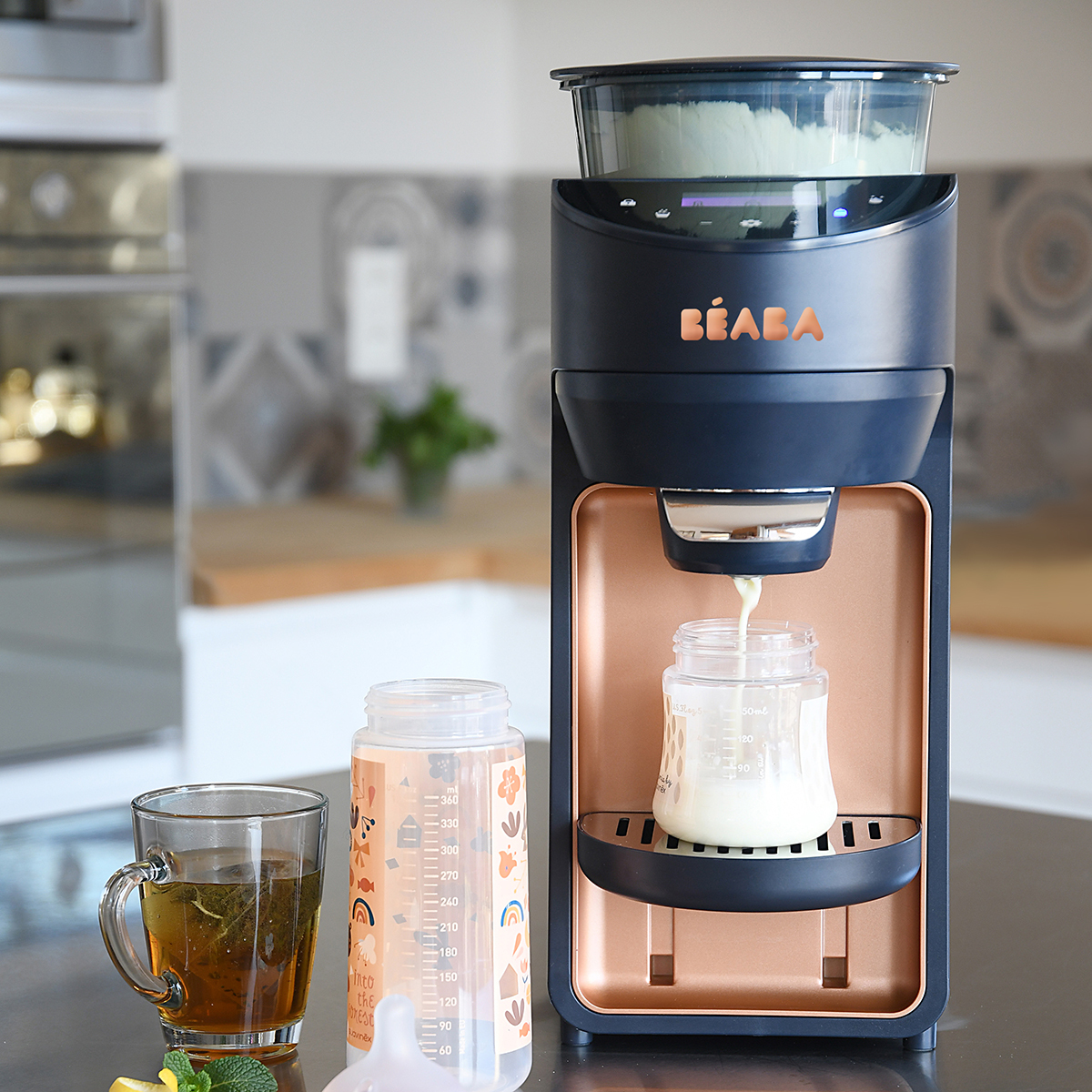 911722_product_amb_3 Подогреватель воды и смесей Beaba MILKEO PLUS 8