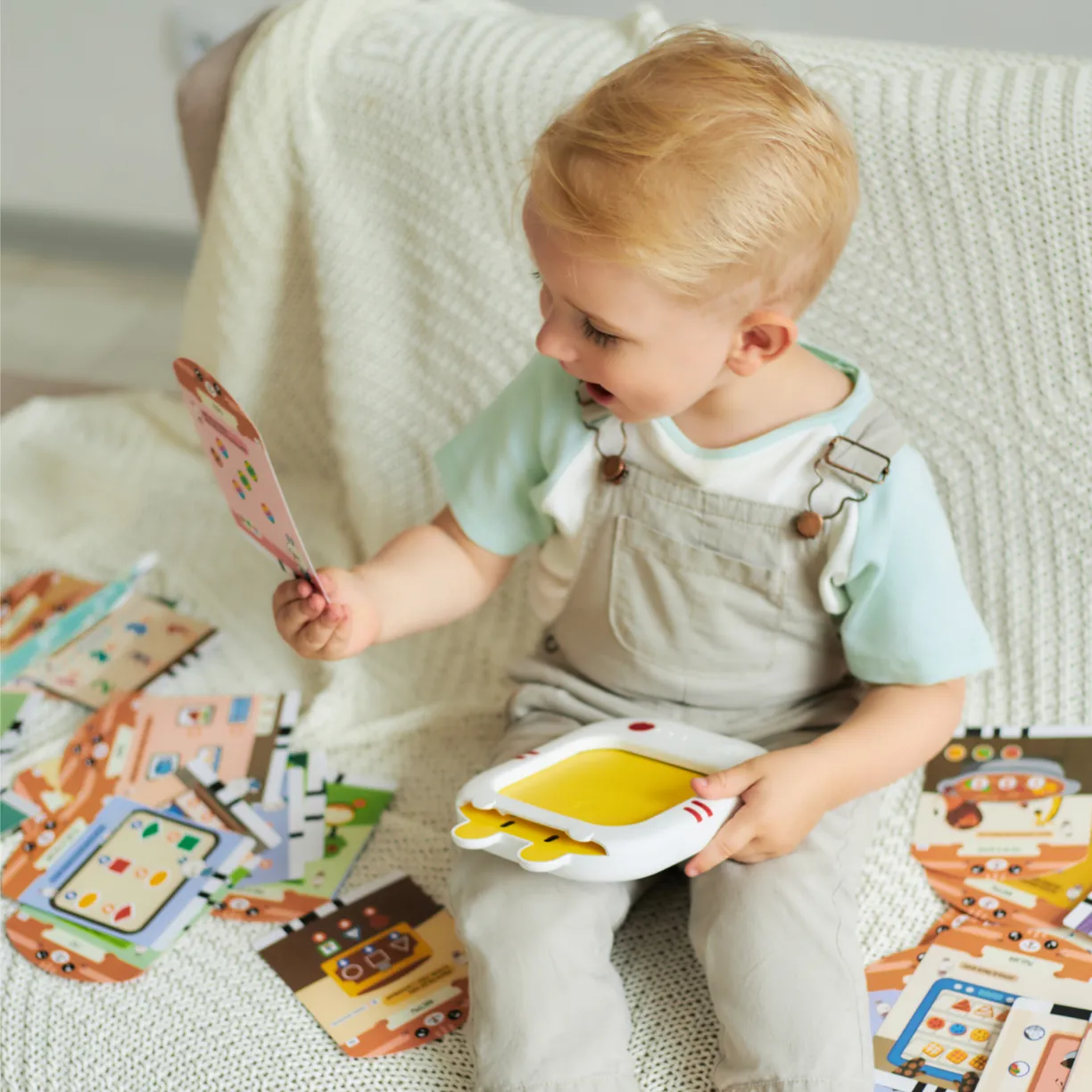 Набор карточек для alilo Обучай-Зайка Q1, дополнительный набор 1 (L1) 7