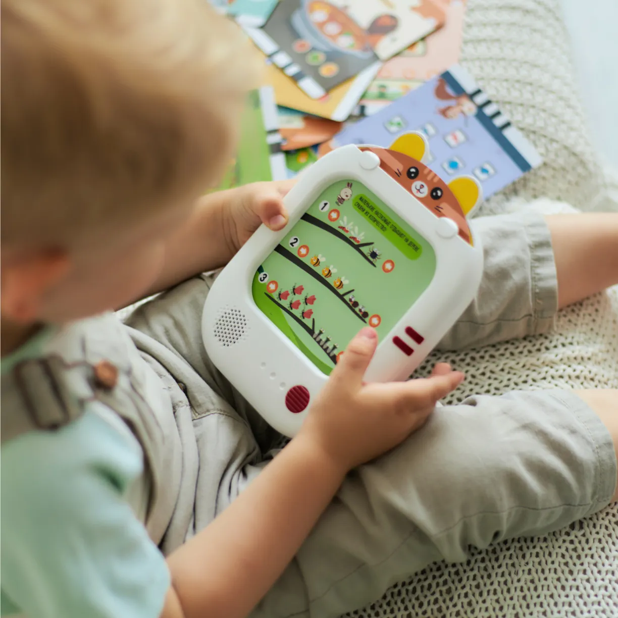 Набор карточек для alilo Обучай-Зайка Q1, дополнительный набор 1 (L1) 6