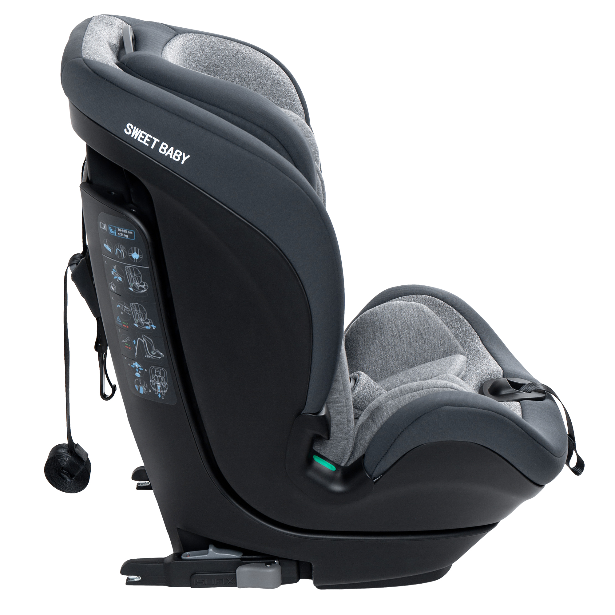 Автокресло группы 1/2/3 Sweet Baby Gravity BH7613519 (О9) 6