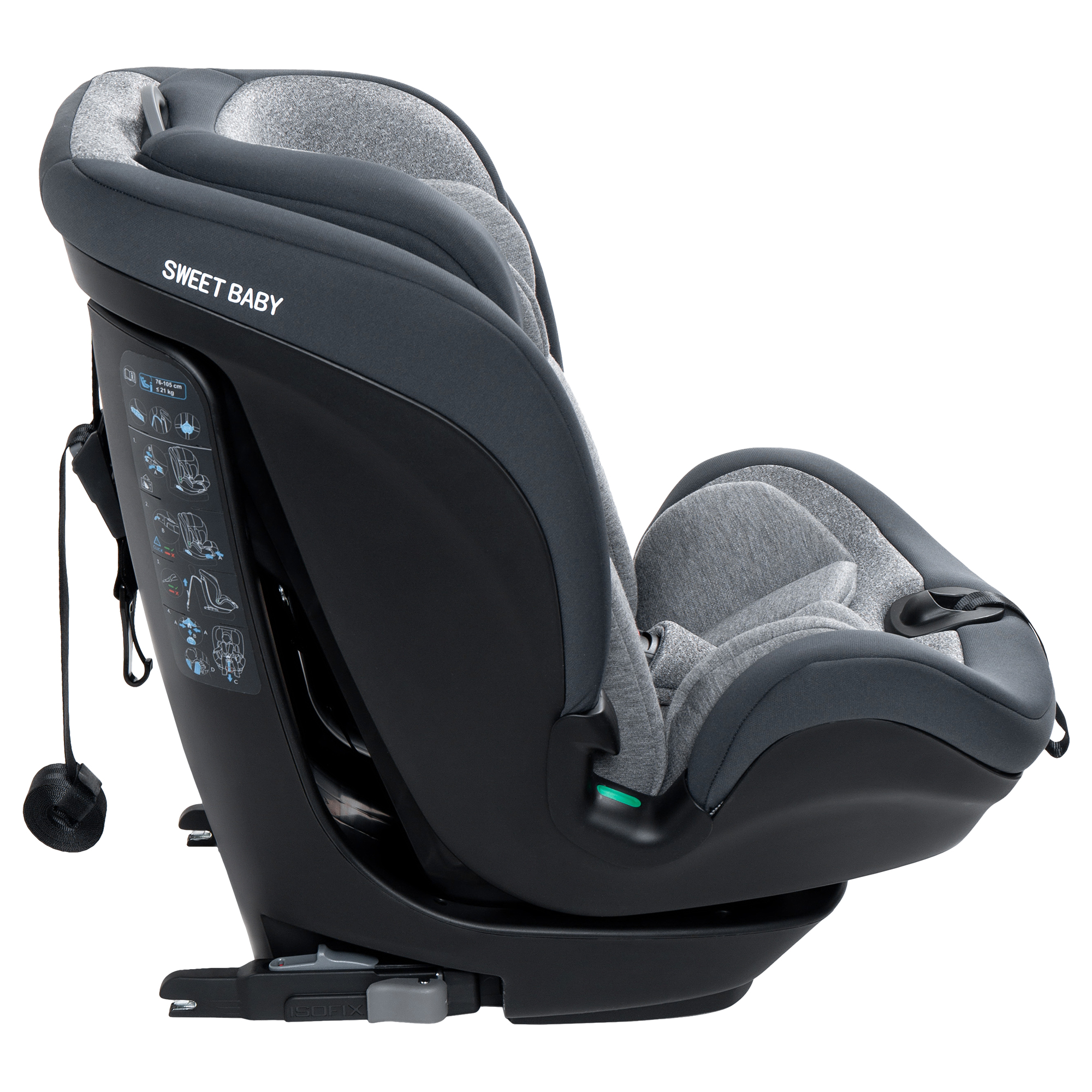 Автокресло группы 1/2/3 Sweet Baby Gravity BH7613519 (О9) 5