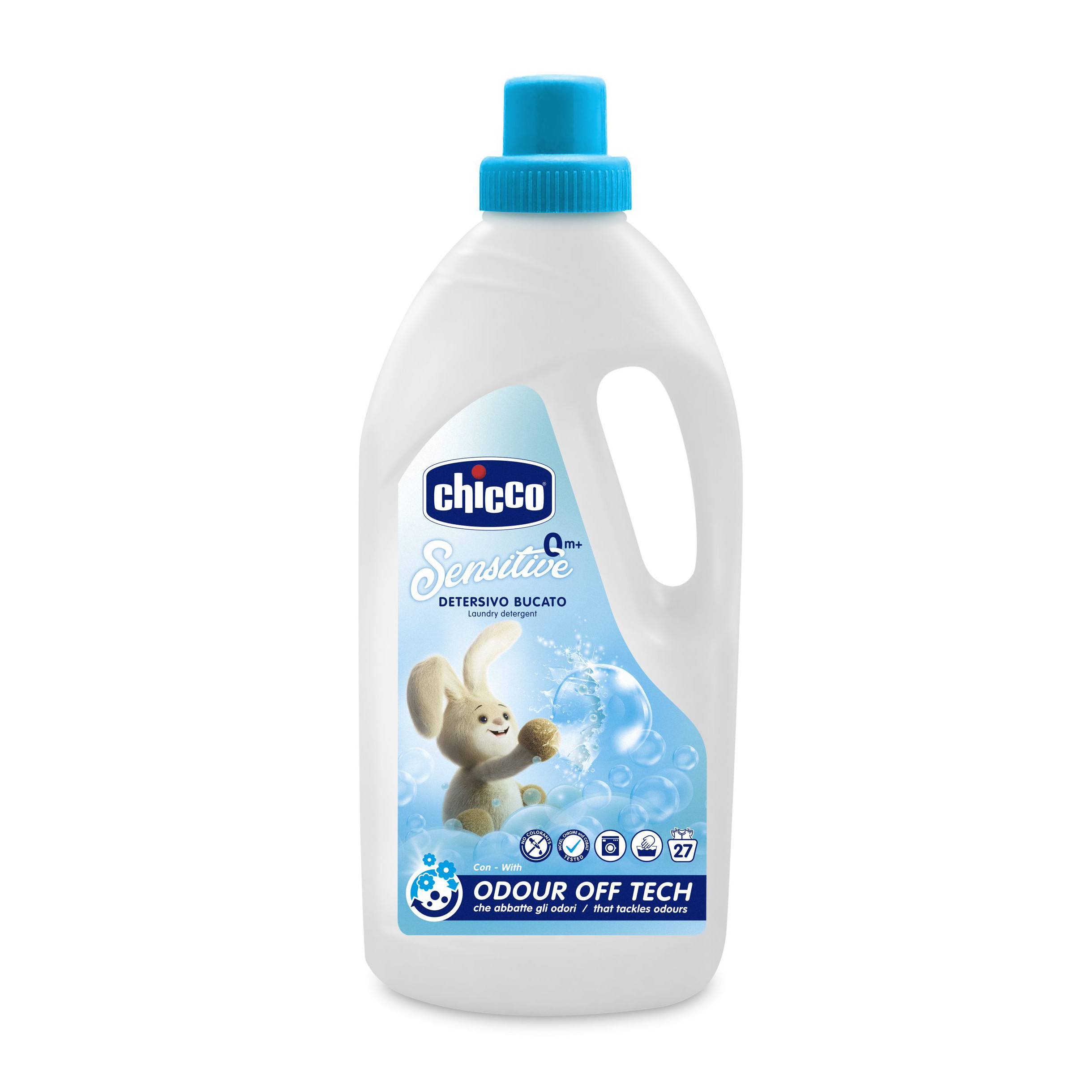 Средство для стирки жидкое Chicco Sensitive 1,5л 1