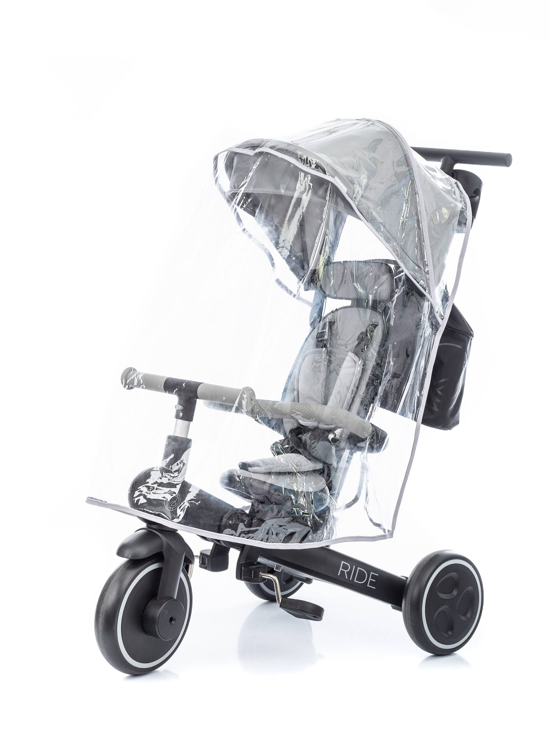 Ride-Black_8555 Велосипед трехколесный складной KIDZI RIDE 2