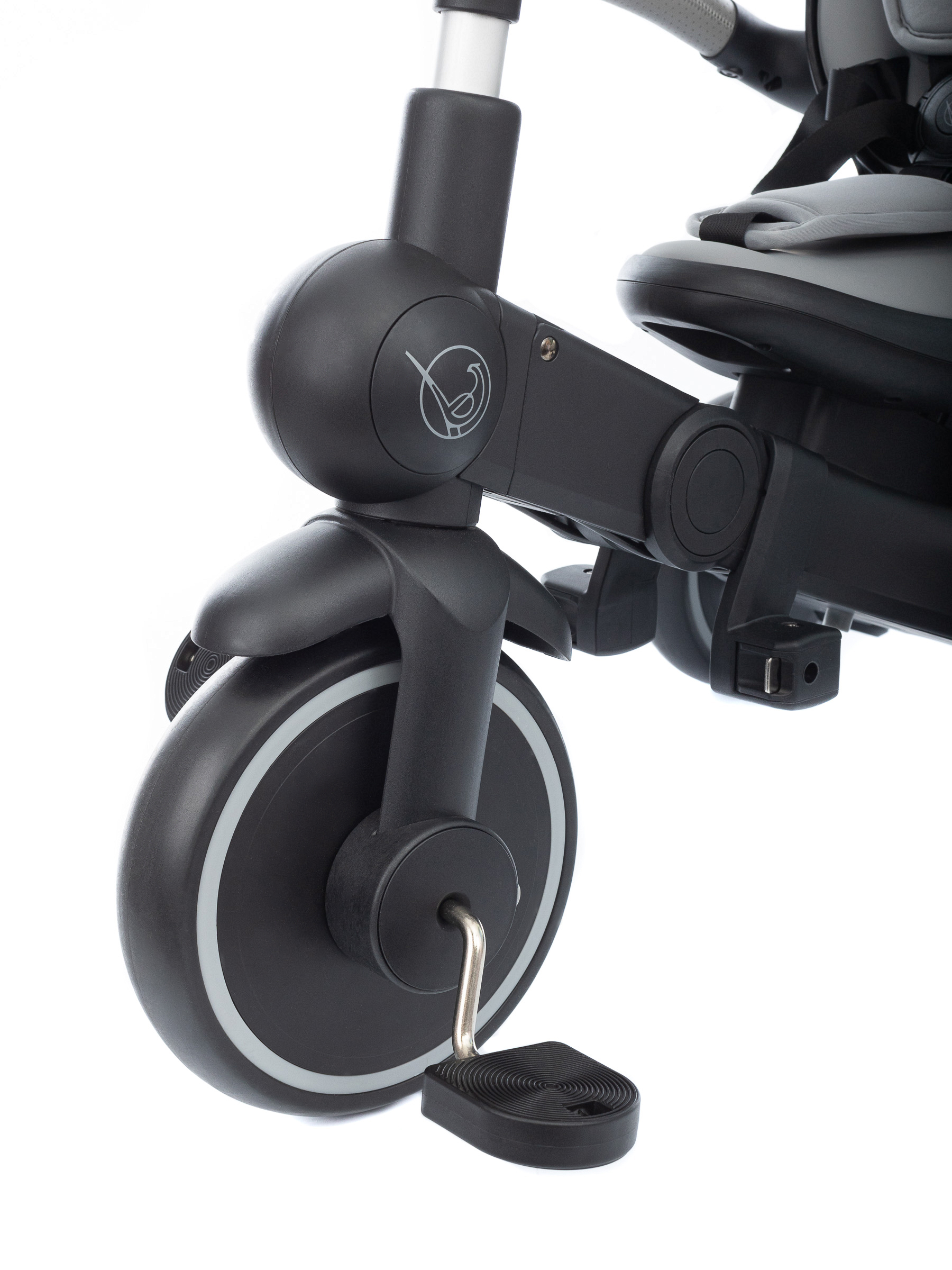 Ride-Black_8574 Велосипед трехколесный складной KIDZI RIDE 19