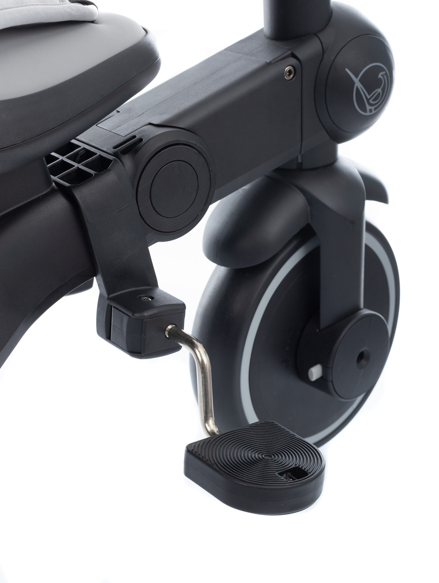 Ride-Black_8583 Велосипед трехколесный складной KIDZI RIDE 28