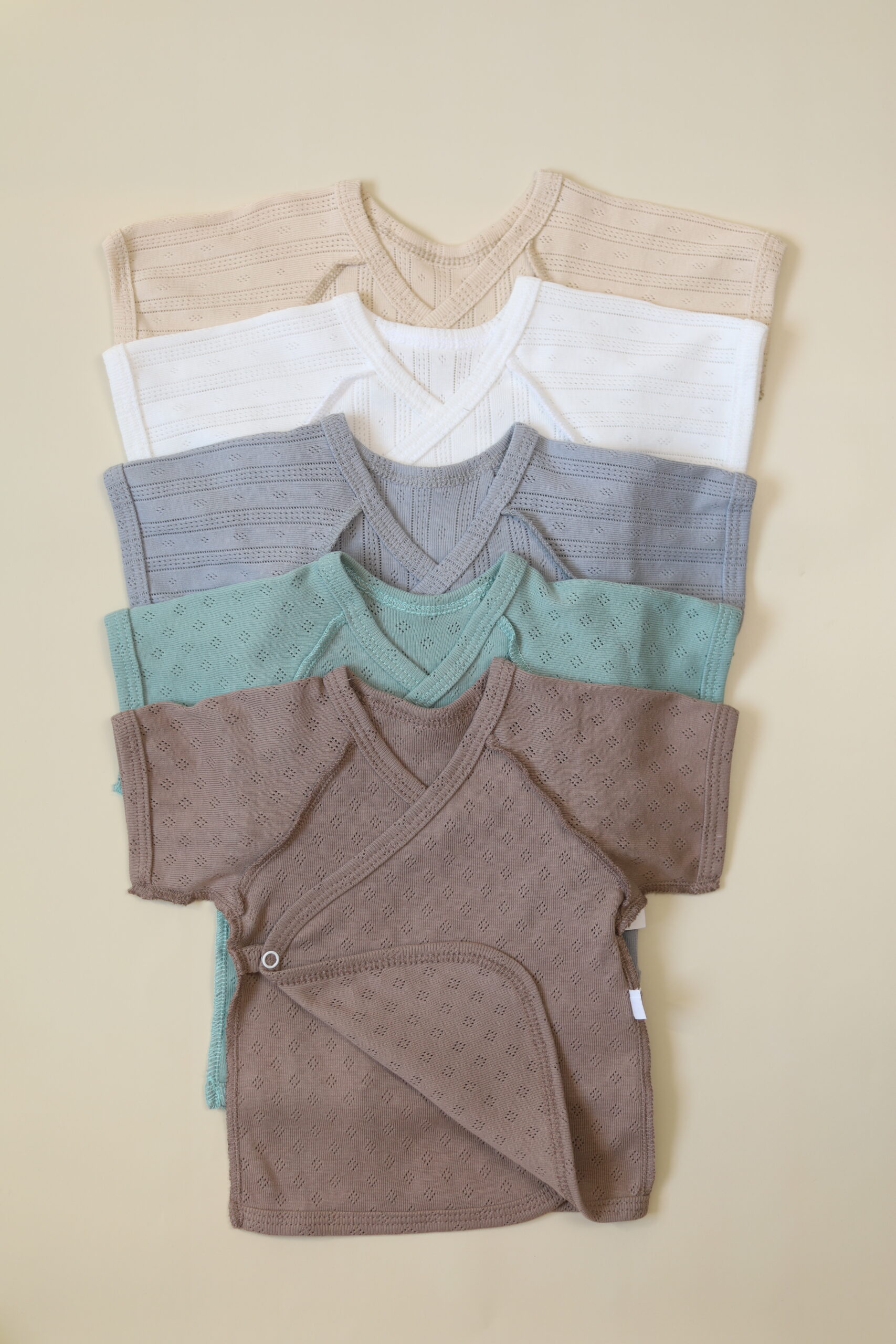 2025-07-26 14.18.00 Распашонка MATUSHKIN с запахом, короткий рукав, с отворотами, швы наружу, трансферная рибана 1