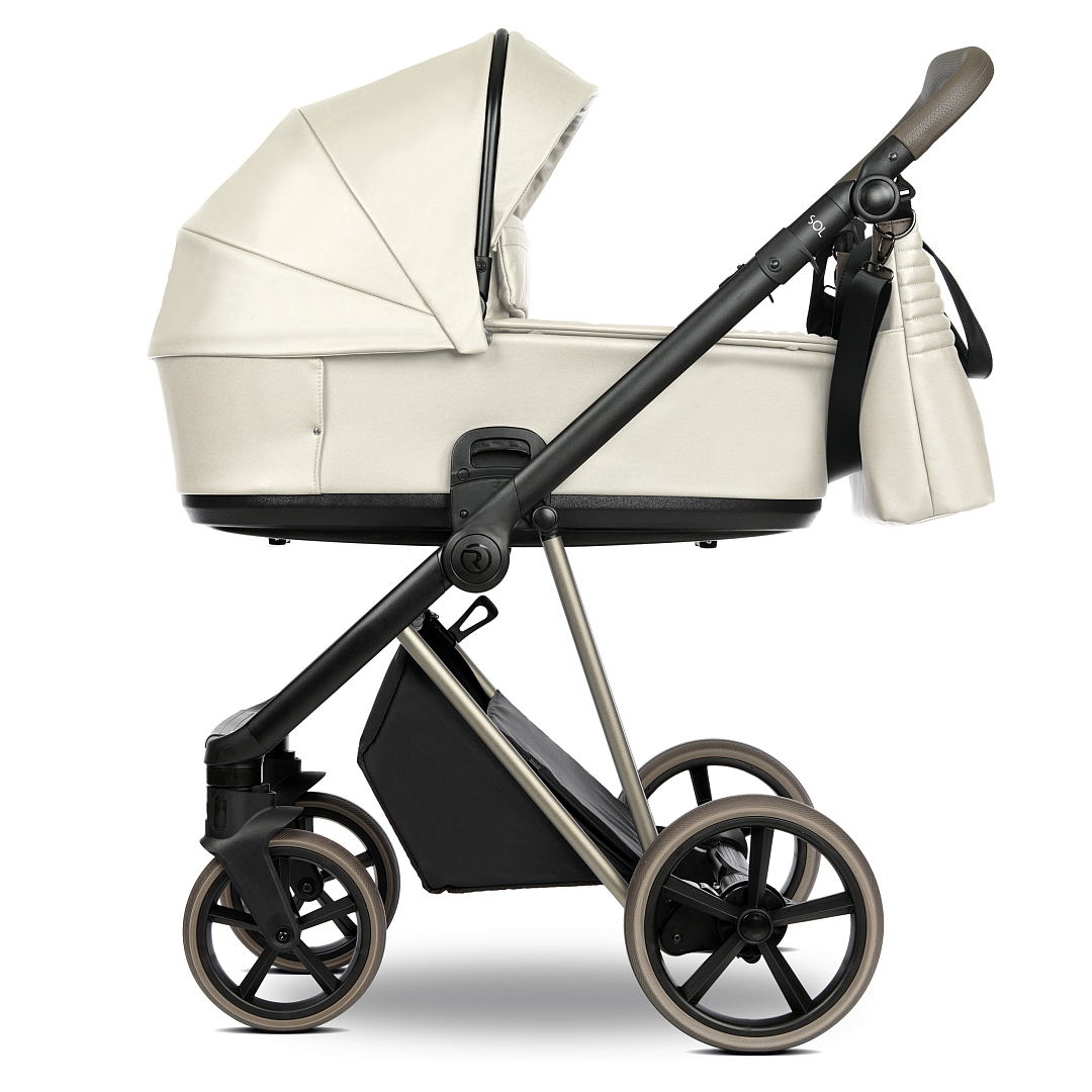 Коляска 2 в 1 ROAN SOL VINTAGE Luxury leather 2