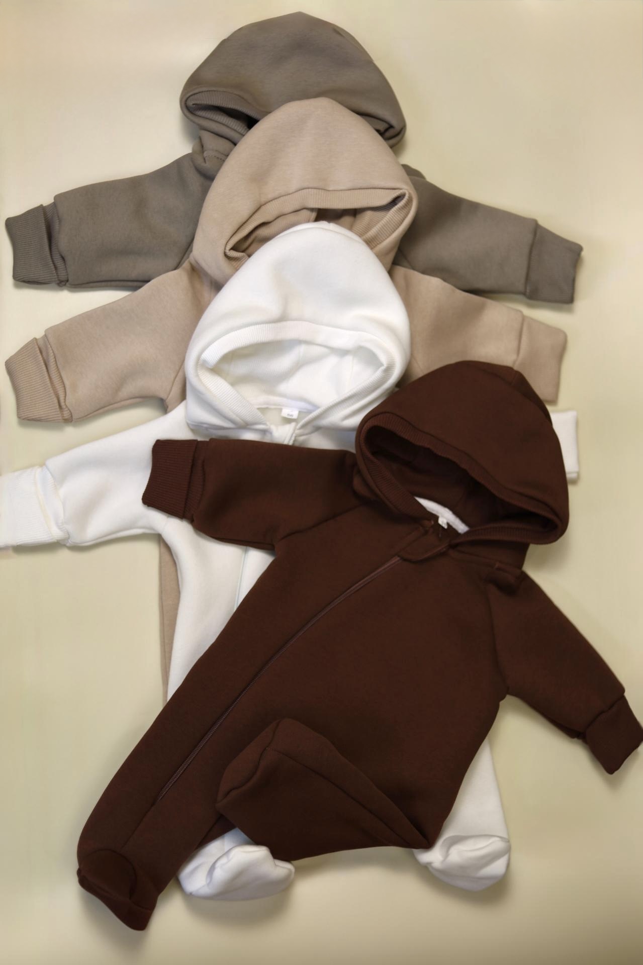 21473 Комбинезон MATUSHKIN с капюшоном,на молнии в ножку,манжеты с отворотом,закр. ножки,футер с начесом 1