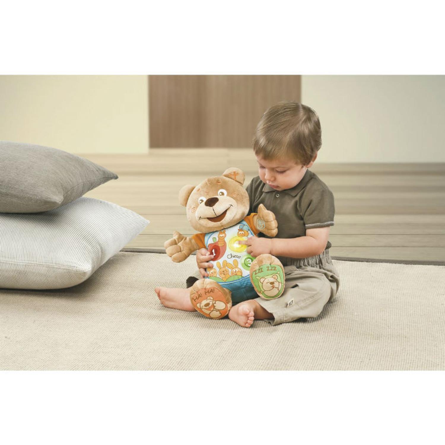 Мишка говорящий Chicco Teddy (русс/ англ) 7