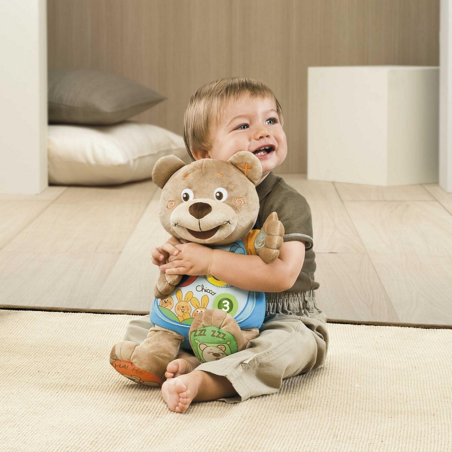 Мишка говорящий Chicco Teddy (русс/ англ) 8