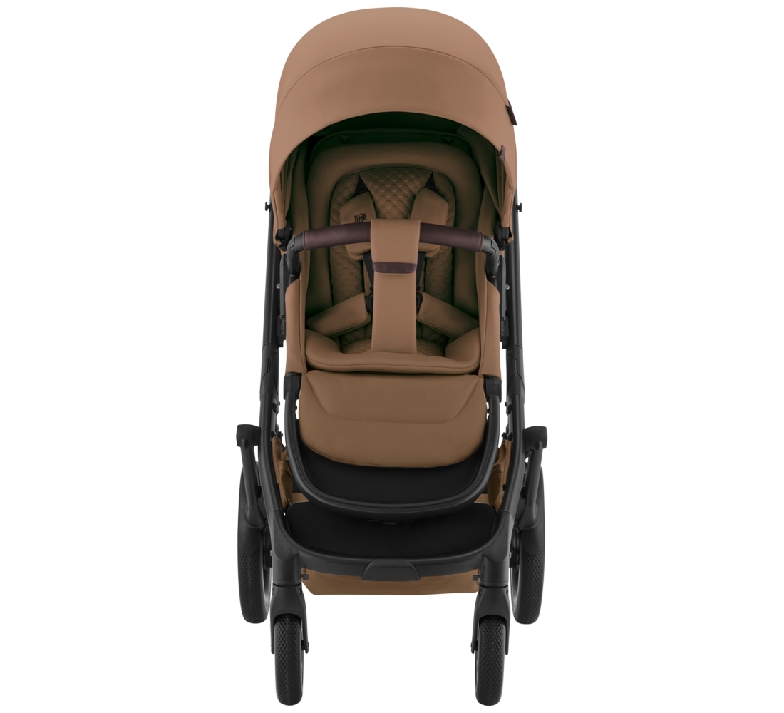 Комплект 3в1 Britax Roemer коляска SMILE 5Z LUX|Warm Caramel + автокресло BABY-SAFE PRO Space Black 6