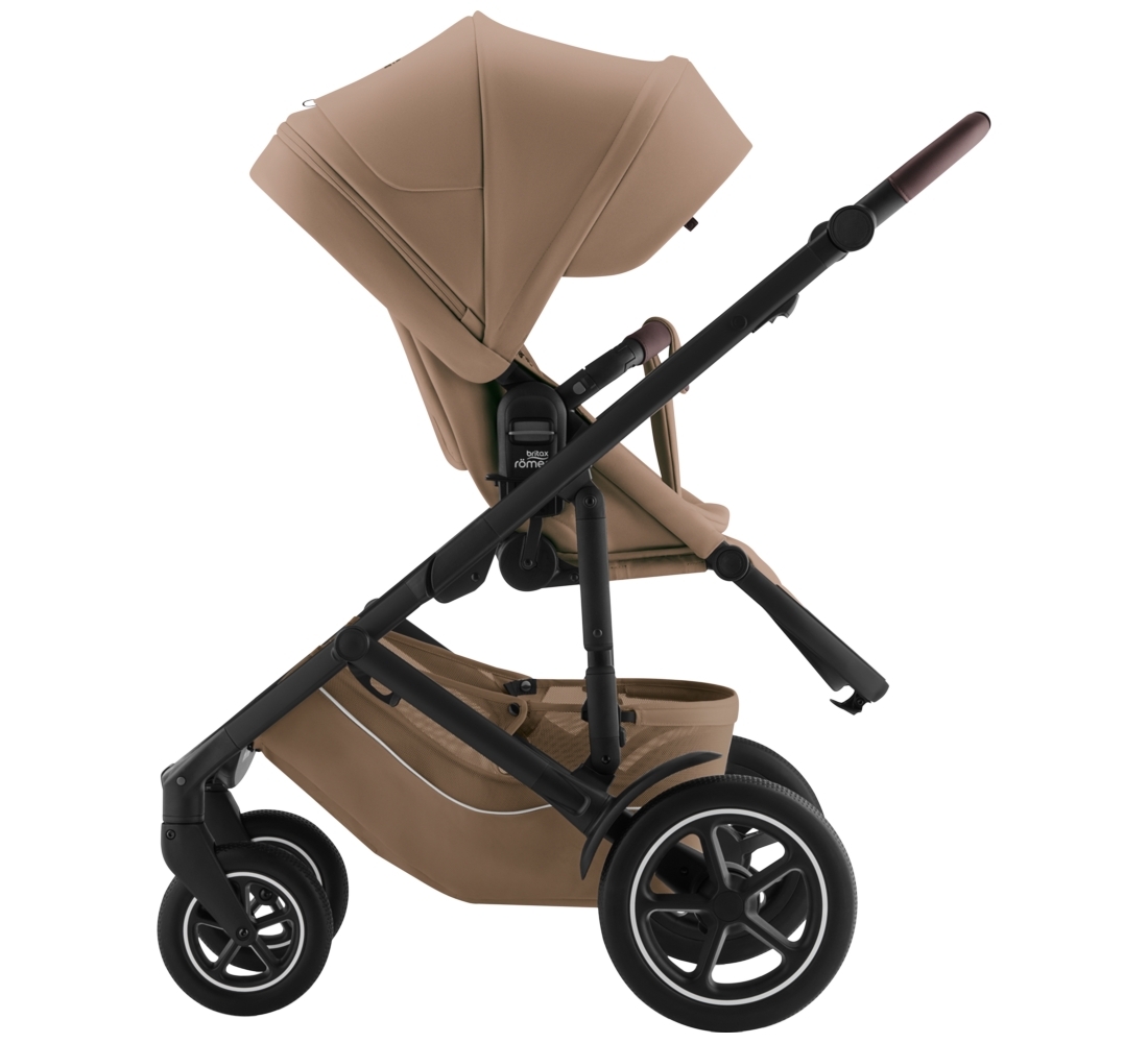 Комплект 3в1 Britax Roemer коляска SMILE 5Z LUX|Warm Caramel + автокресло BABY-SAFE PRO Space Black 9