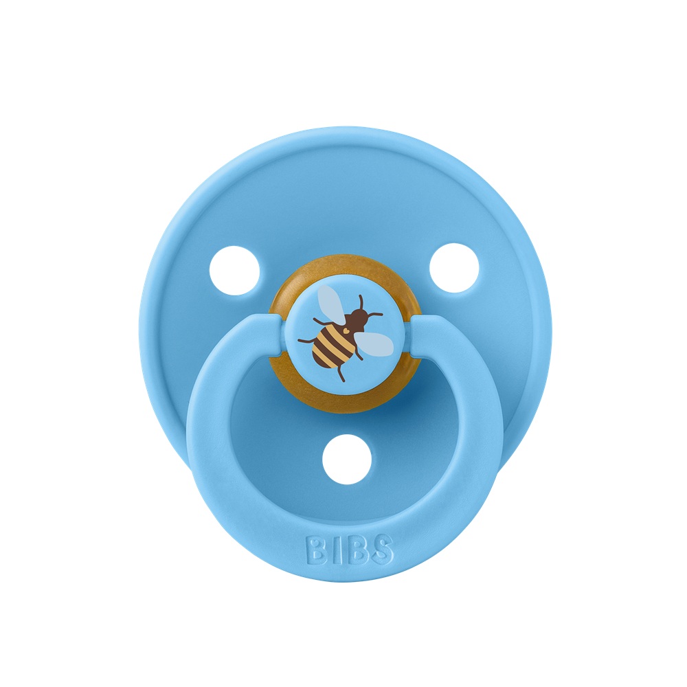 Пустышка латексная BIBS Studio Colour - Bumblebee, 0+ мес. 1