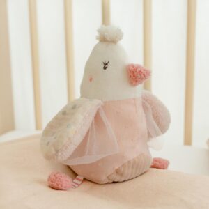 игрушка грелка с виноградными косточками птичка