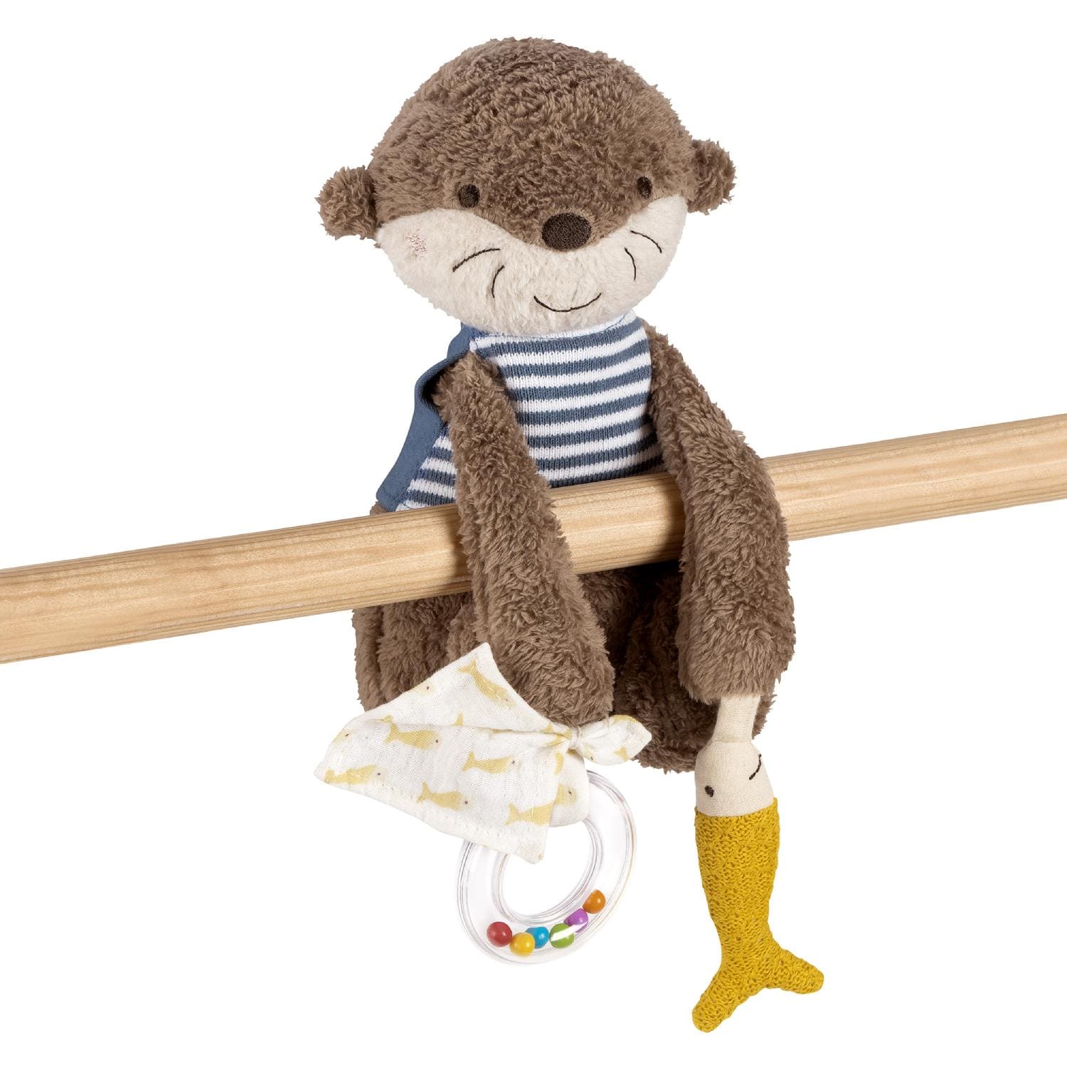 Развивающая игрушка-подвеска FEHN Выдра Тео 2 Развивающая игрушка-подвеска FEHN Выдра Тео